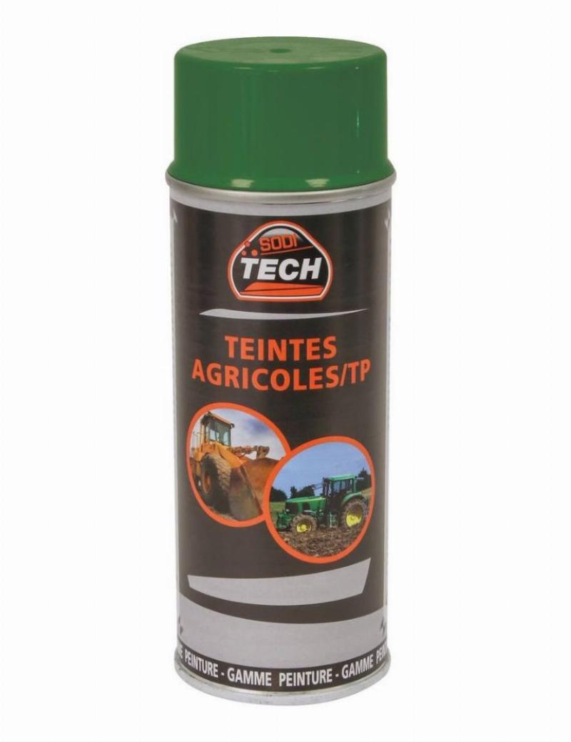 Détails de l'application de la peinture vert John Deere pour une qualité et finition exceptionnelles