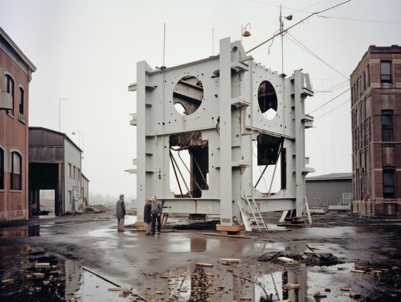 Un architecte français travaillant sur des croquis numériques d'un projet futuriste