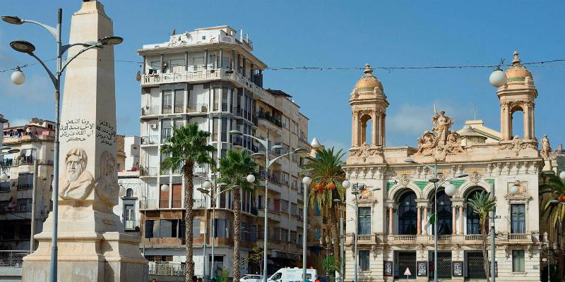 Ancien centre-ville d'Oran, architecture coloniale française