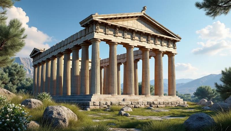 Principes esthétiques de l'architecture classique française : symétrie, proportions, ordres