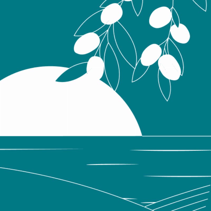 Un balcon typique d'architecture moderne athénienne avec protection solaire