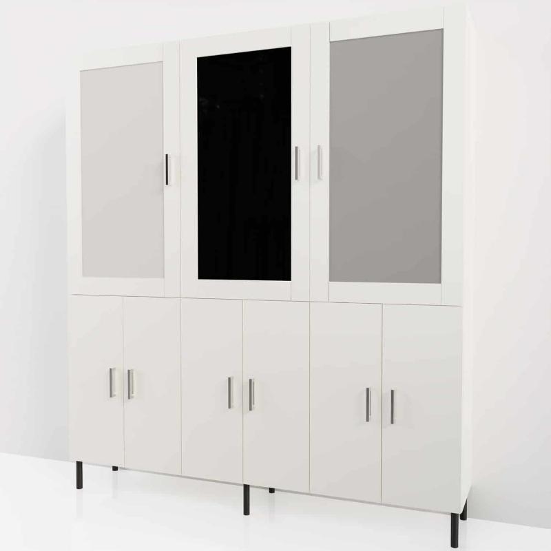 Design intérieur élégant et fonctionnel dans une bibliothèque moderne française