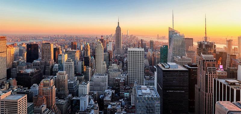 Vue panoramique de la skyline de Houston avec ses gratte-ciel modernes et emblématiques