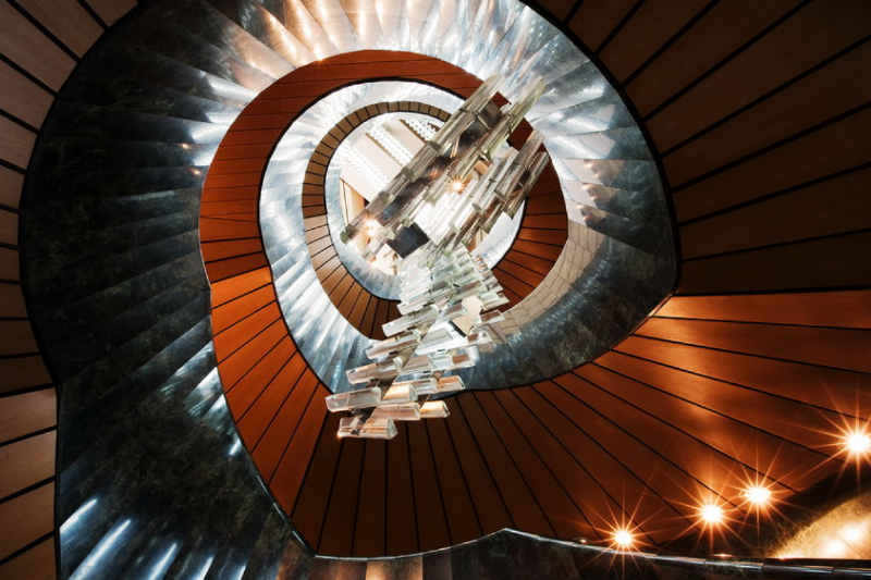 Bâtiment brutaliste français, exemple d'architecture du modernisme tardif en béton brut