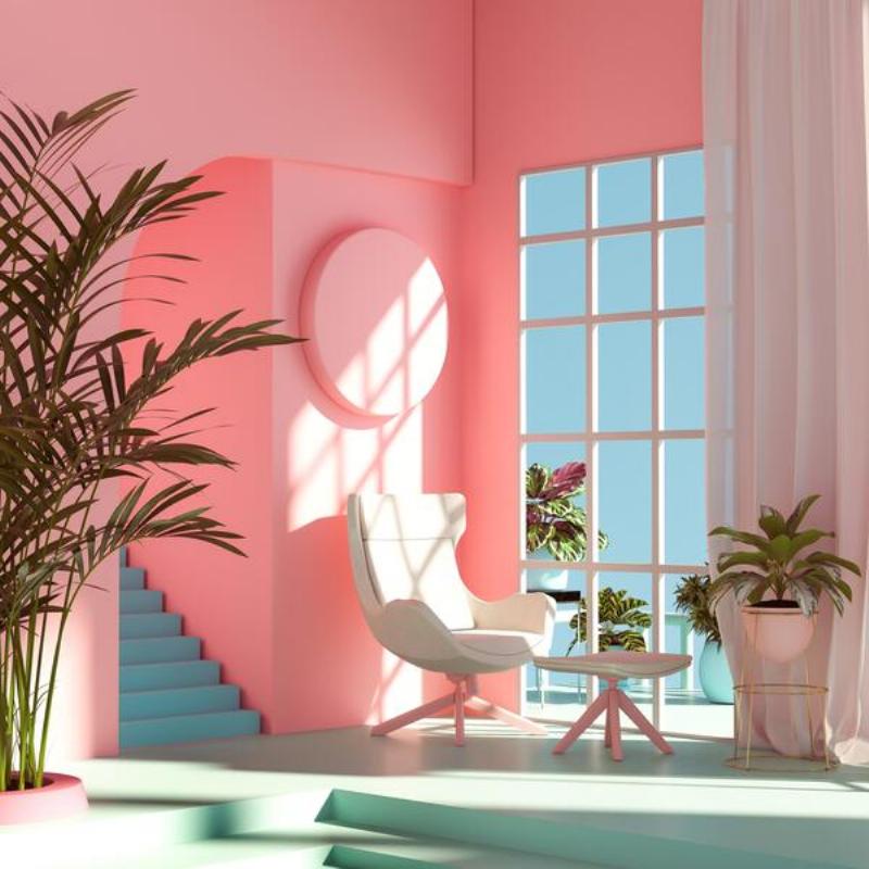 L'éclectisme audacieux et les couleurs vives de l'architecture postmoderne