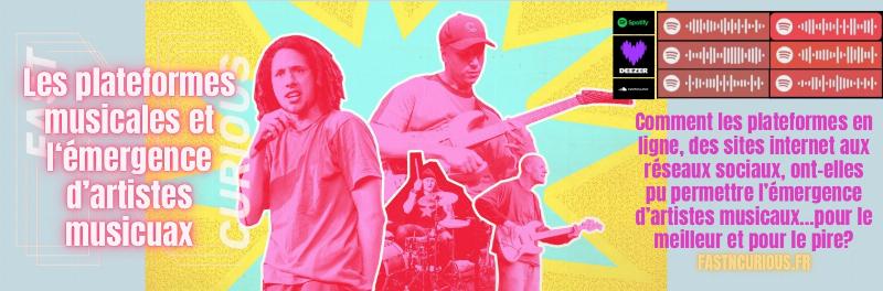 Artistes français émergents grâce à la chanson de YouTube et aux plateformes vidéo