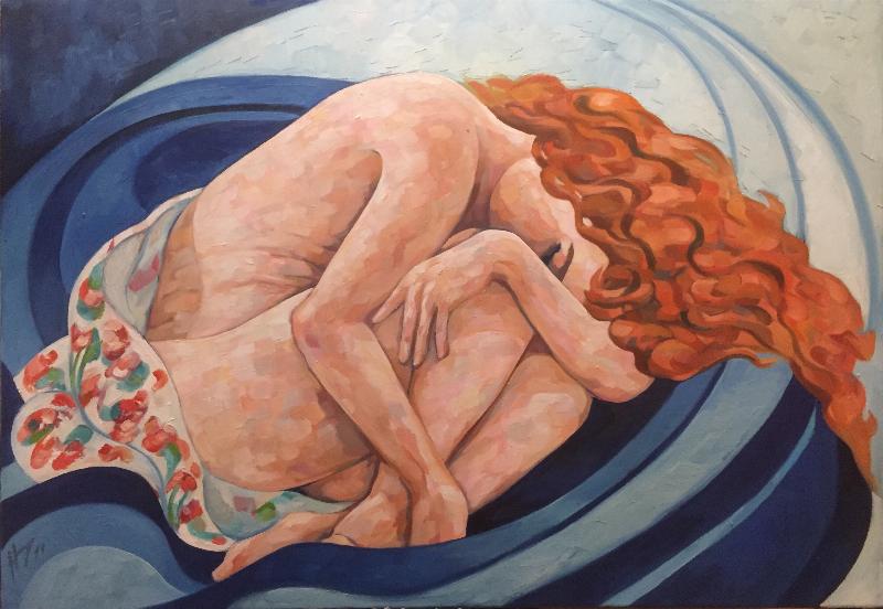 Atmosphère d'un atelier de peinture parisien avec lumière naturelle et œuvres d'art