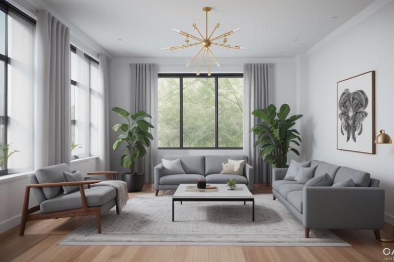 Ambiance gothique française, salon romantique avec lumière douce et détails sombres, pour l'amour de la France