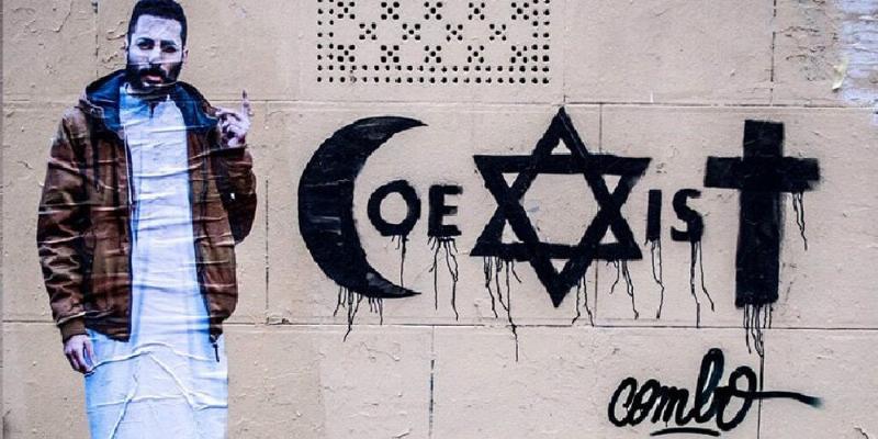 Une œuvre de Blek le Rat transmettant un message social fort, réalisée au pochoir sur un mur.