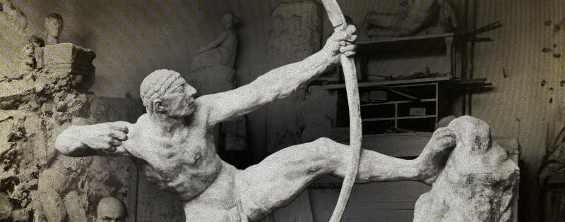 L'Héraklès archer de Bourdelle sculpteur, un chef-d'œuvre de la sculpture française monumentale