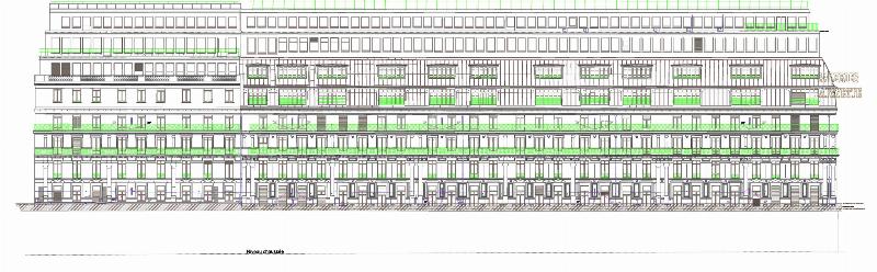 Bras Architectural : Façades Haussmanniennes de Paris