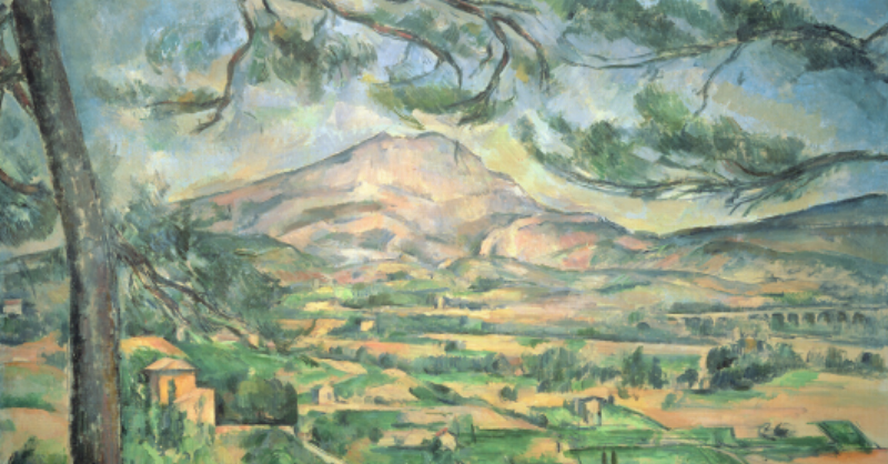 La Montagne Sainte-Victoire, un sujet clé du paul cézanne post impressionism