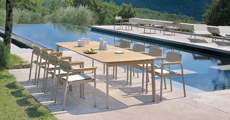 Sélection de peinture fer extérieur pour meubles de jardin français élégants.