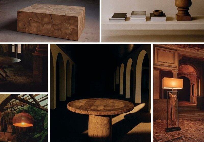 Chouette sculpture contemporaine en bois aux lignes épurées et regard intense, symbolisant la sagesse