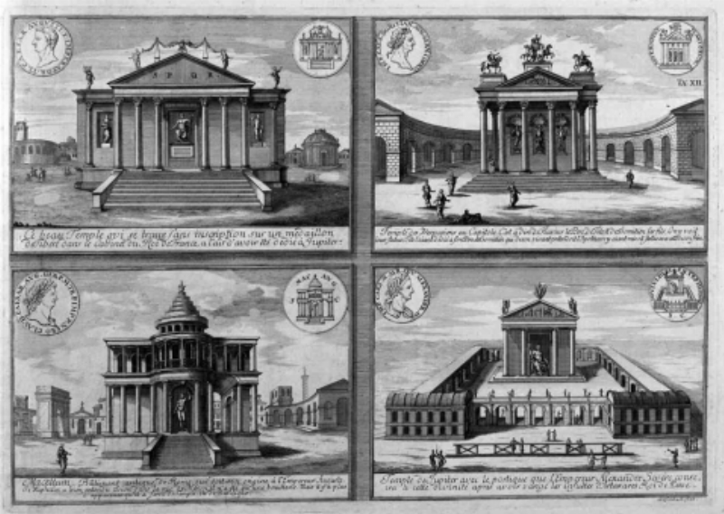 Tableau comparatif des caractéristiques clés de l'architecture moderne et contemporaine à travers des exemples parisiens