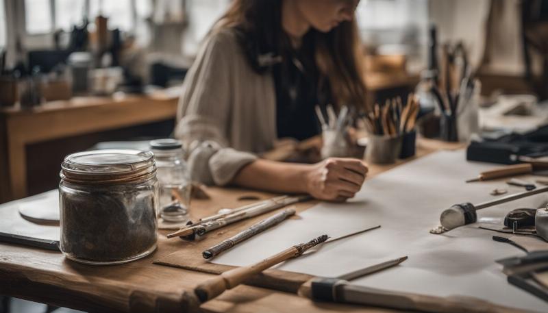 Guide détaillé pour créer des tableaux peinture acrylique, techniques d'application