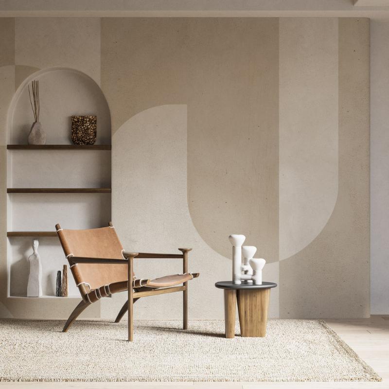 Cuisine moderne avec des meubles peints en bleu nuit, accentuant l'élégance et le style français