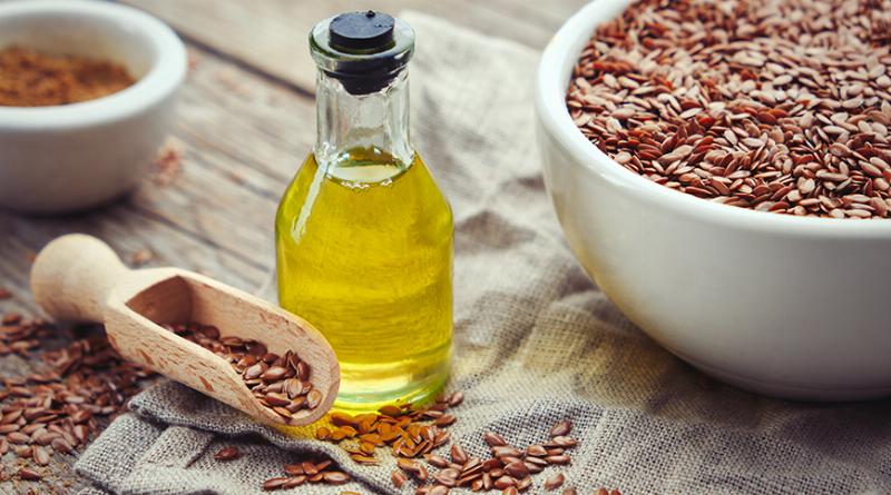 Cuisine saine avec huile de lin dans la gastronomie française