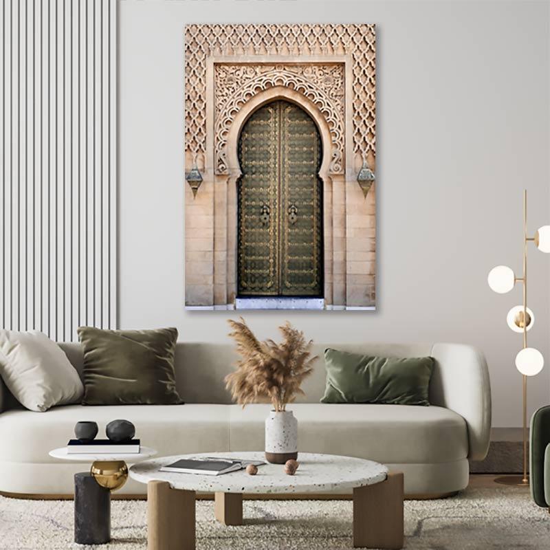 Design moderne de mosquée intégrant éléments traditionnels et matériaux contemporains