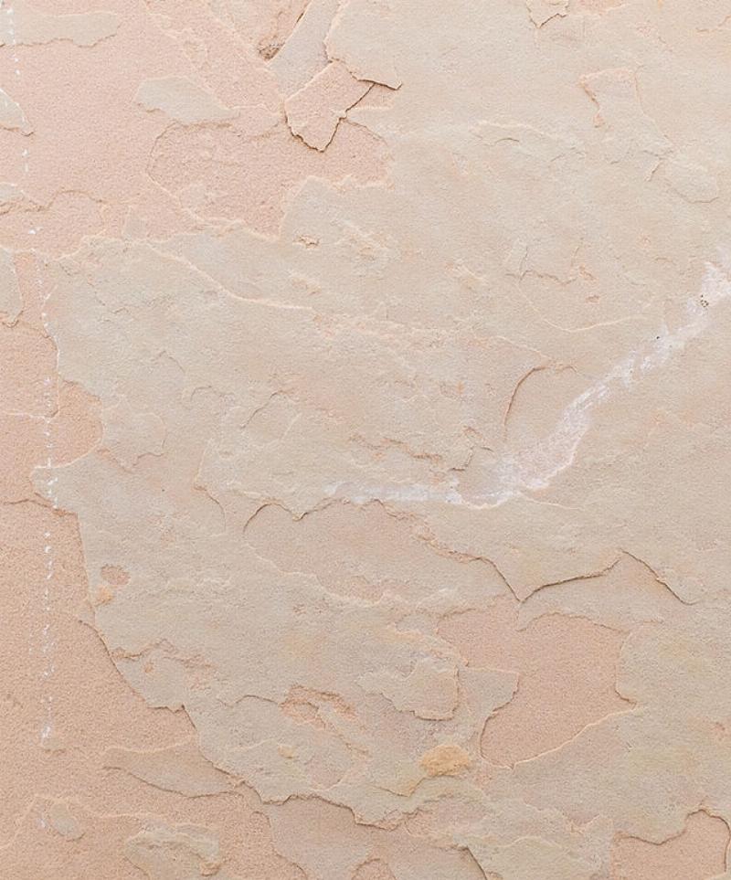 Peintre français appliquant une finition texturée sur un mur dans un salon élégant.