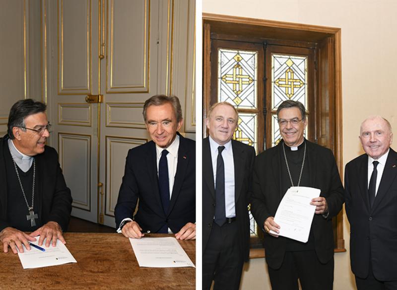 Le don Notre-Dame de Paris de Bernard Arnault, un engagement majeur pour la reconstruction du patrimoine