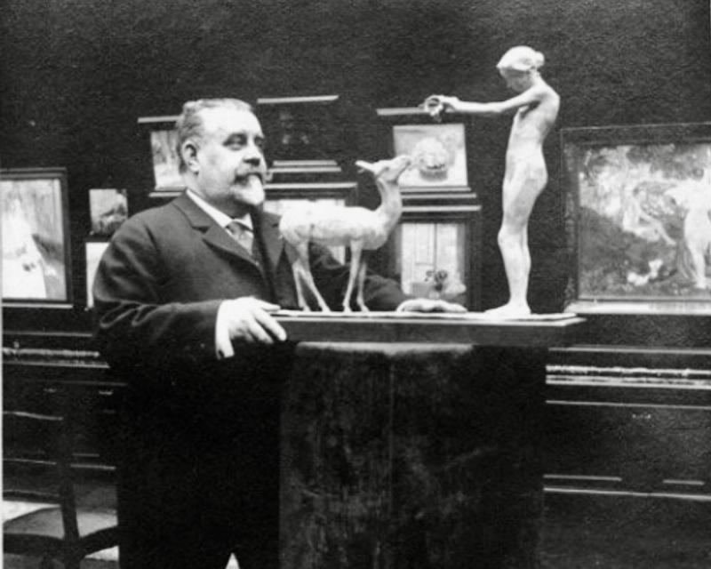 Représentation de l'influence durable de Paul Durand-Ruel sur le marché de l'art moderne