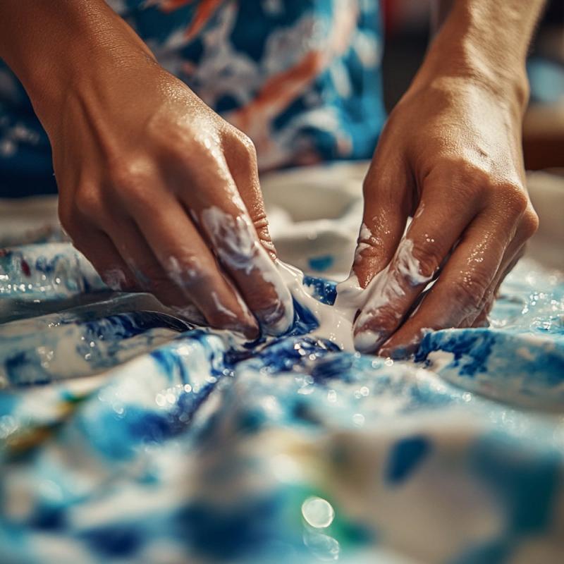 Techniques expertes pour enlever une tache de peinture à l'huile sèche sur un vêtement délicat