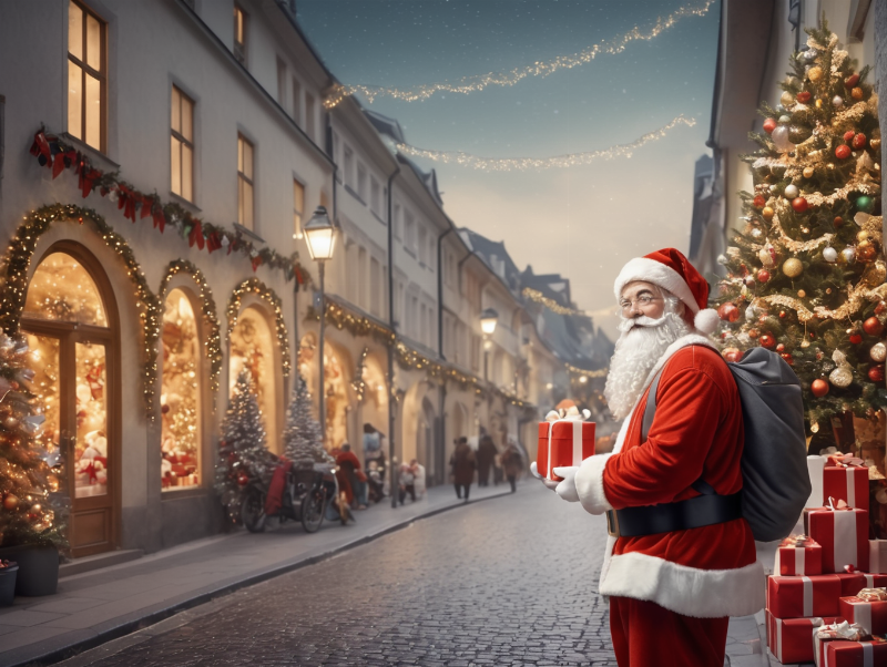 Famille française célébrant les fêtes, les traditions unissant les différentes générations.