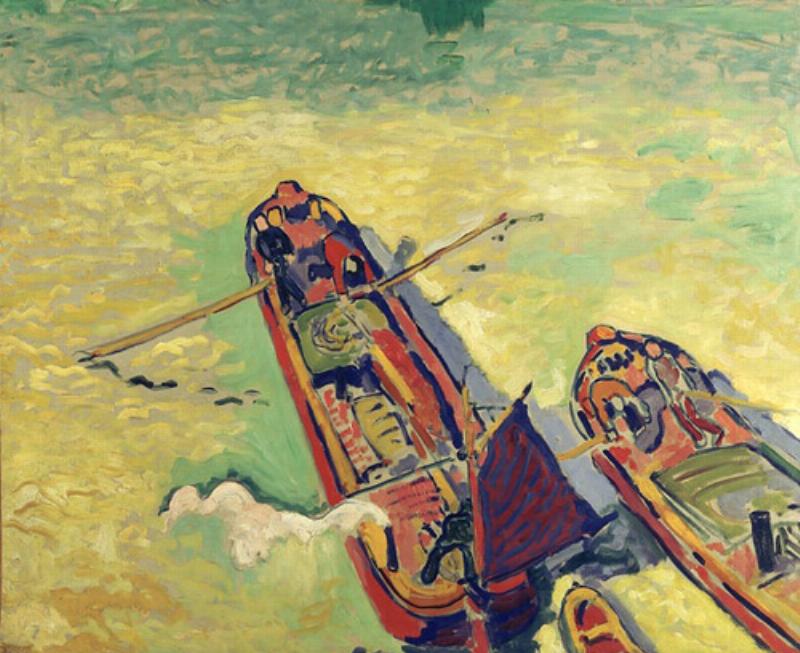 Henri Matisse et André Derain peignant à Collioure, symboles des premières dates du fauvisme