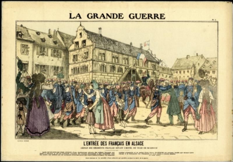 Célébrations historiques françaises avec drapeaux tricolores et foule en liesse pour comprendre quelle fête aujourd hui en france