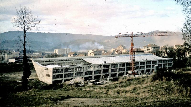 L'ensemble architectural de Firminy-Vert, incluant l'hôpital et d'autres bâtiments de Le Corbusier