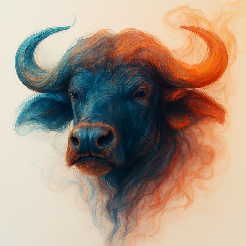 Une composition abstraite de fluid paint avec des couleurs vibrantes et des formes organiques, créant une impression de mouvement et de fusion pour le site Pour l'amour de la France.