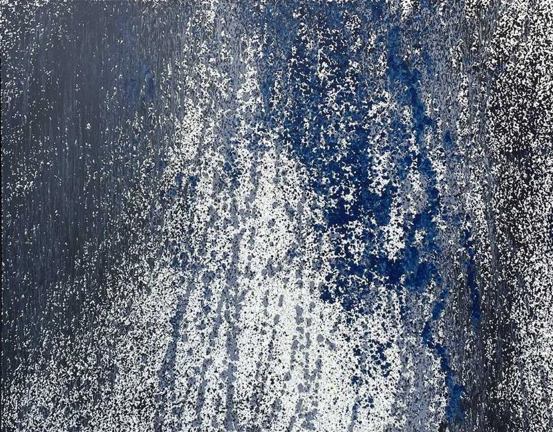 La dernière œuvre emblématique de Hans Hartung, symbolisant son héritage durable dans l'abstraction lyrique.