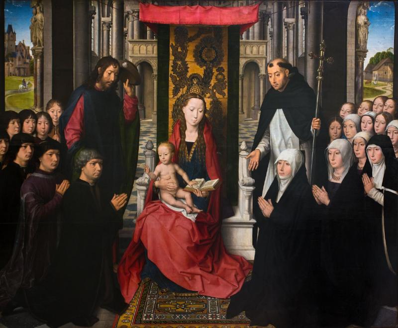 Hans Memling : Vierge à l'Enfant, un détail de l'expression et de la finesse flamande