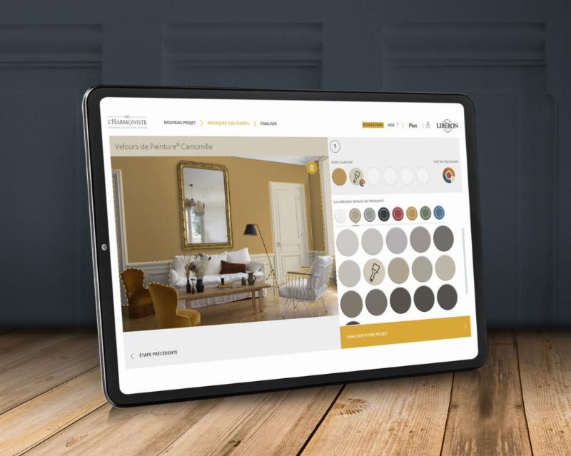 Harmonisation des couleurs de peinture acrylique pour sol avec la décoration intérieure française