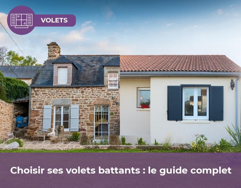 Harmonie des couleurs et des finitions des volets en bois pour une maison française traditionnelle