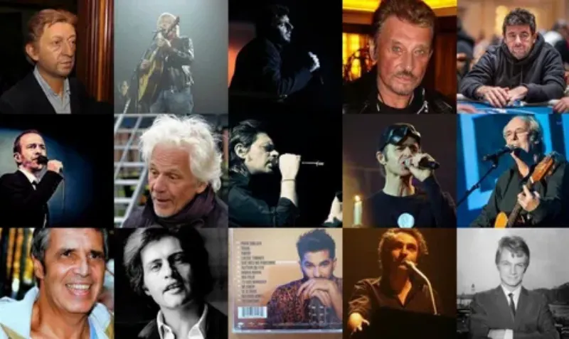 Serge Gainsbourg et Jacques Brel, deux figures emblématiques de l'histoire de chansons françaises