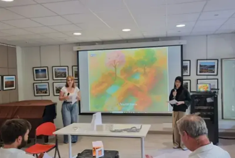 Hôpital français moderne avec un design innovant et respectueux de l'environnement