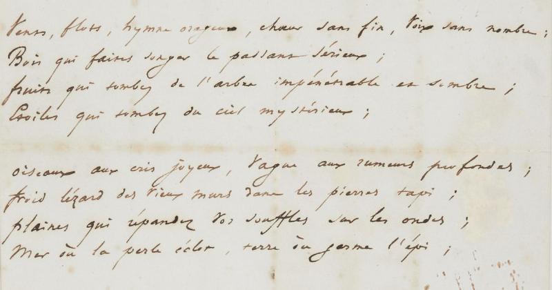 Pierre-Jules Hetzel et Victor Hugo collaborant sur des manuscrits, illustration historique.