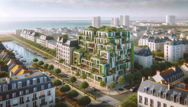 Un exemple d'architecture moderne durable en Afrique du Sud, intégrant des technologies vertes et des matériaux respectueux de l'environnement