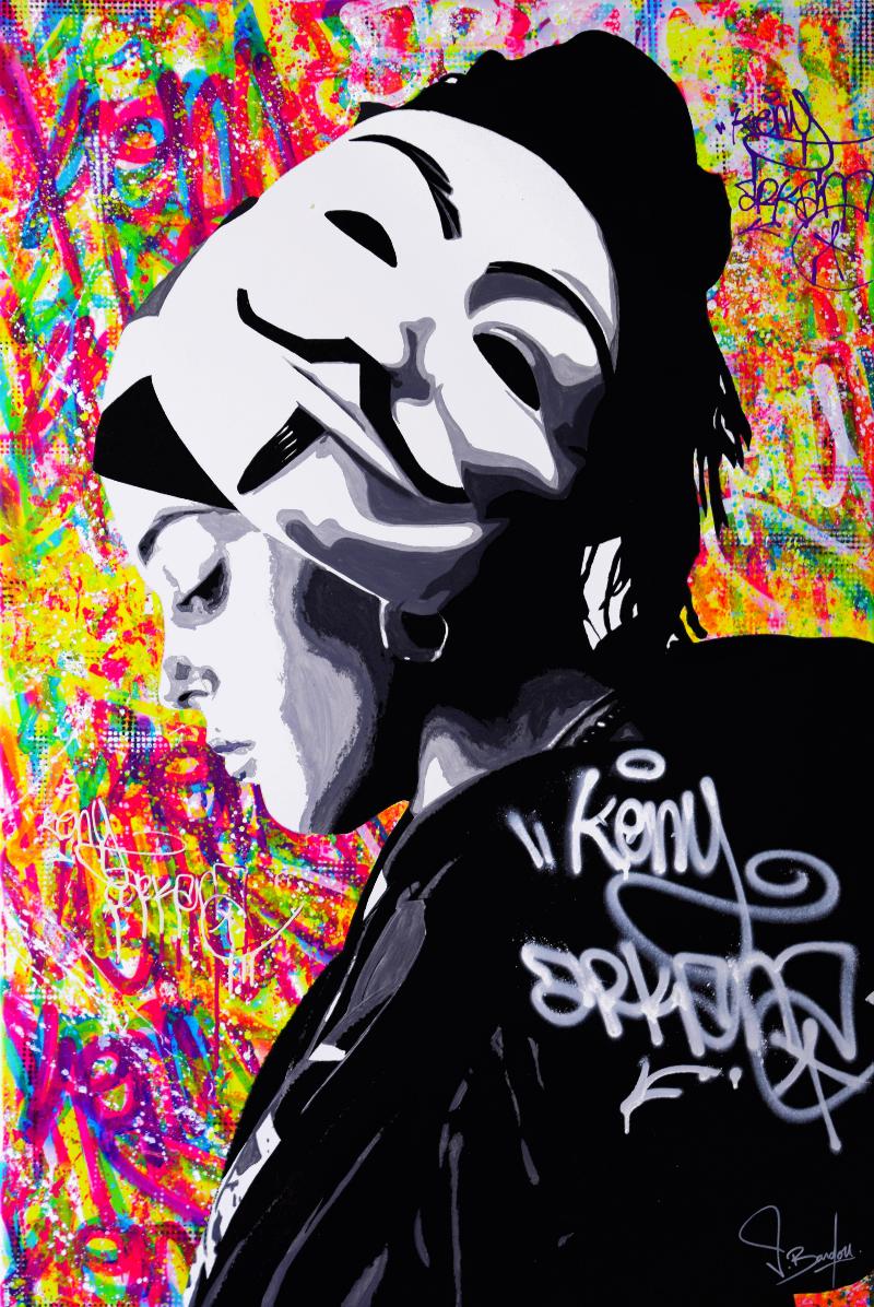 Influence de la culture populaire sur l'art plastique français moderne, icônes contemporaines.