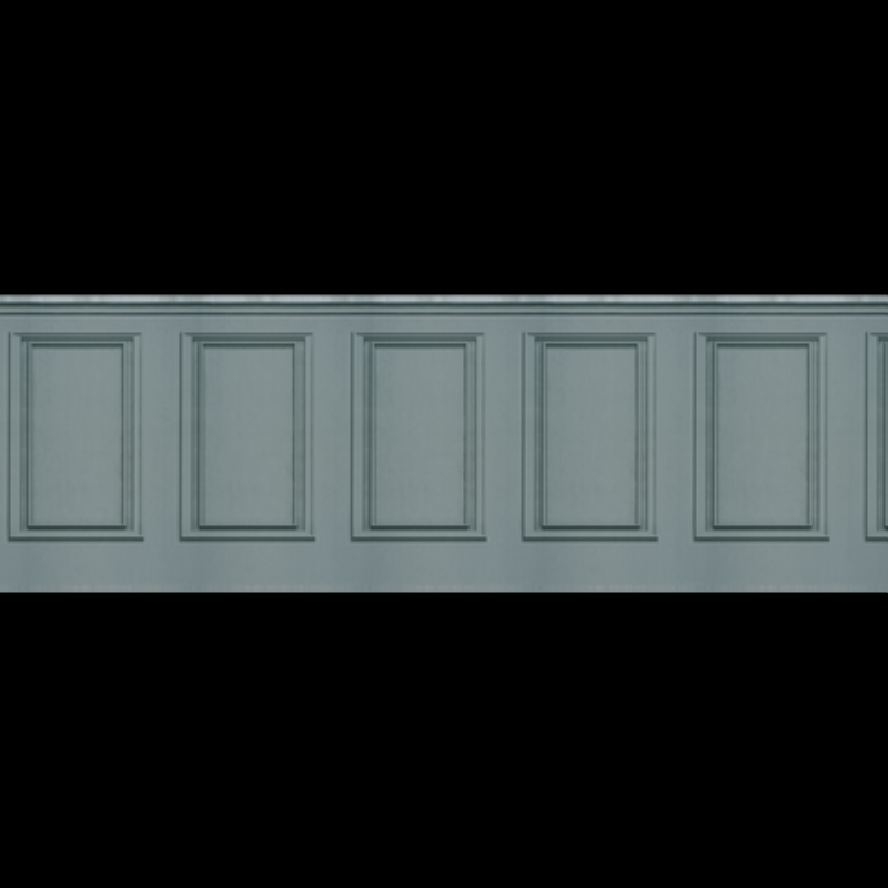 Ambiance élégante d'un intérieur haussmannien parisien avec murs gris clair et détails dorés