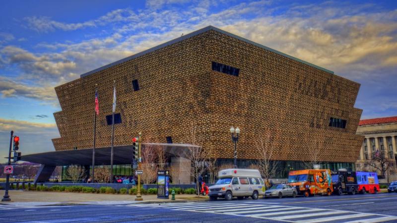 Intérieur musée afro-américain lumière Washington DC