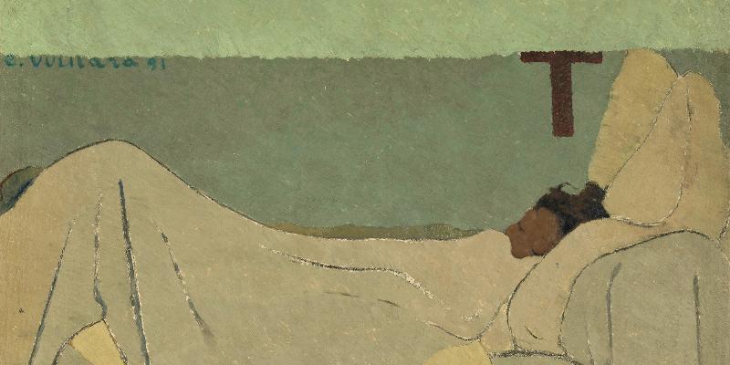 Scène d'intérieur Nabis, exploration après l'impressionnisme des motifs et des couleurs