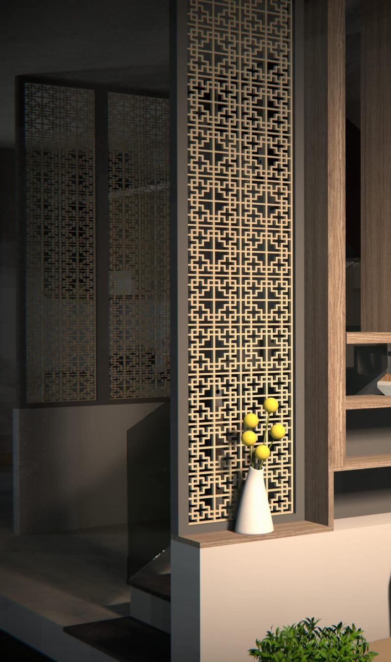 Intérieurs élégants et lumineux d'une architecture villa moderne tunisie, mélangeant tradition et modernité