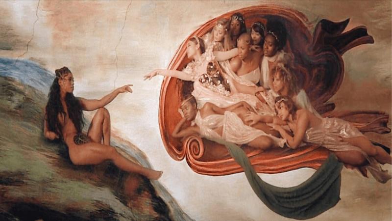 Interprétation moderne inspirée de la sculpture de Léonard de Vinci