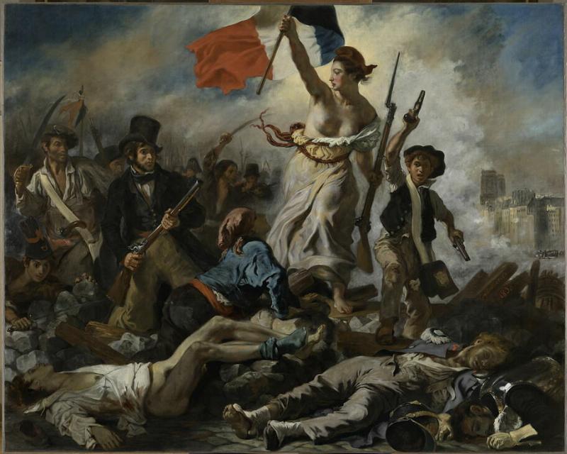 La Liberté guidant le peuple, un chef-d'œuvre des peintures françaises au Louvre