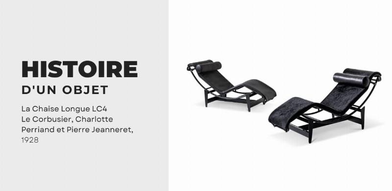 Le Corbusier chaise longue LC4, ergonomie et confort au service du bien-être