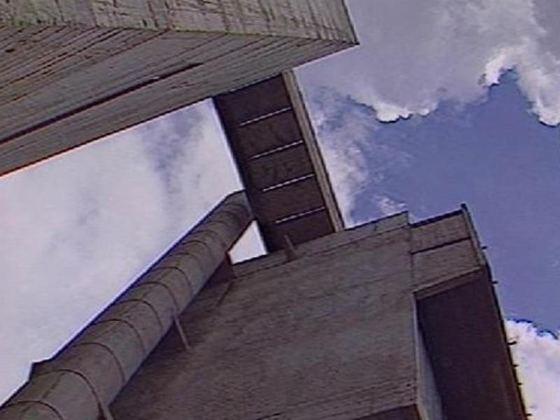 Intérieur du Couvent de la Tourette, jeux de lumière Le Corbusier à Éveux