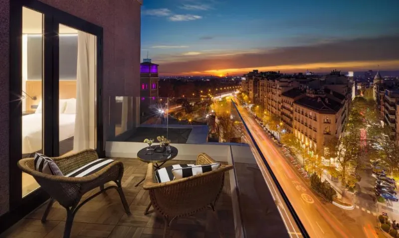 Madrid : Un skyline urbain dynamique et moderne